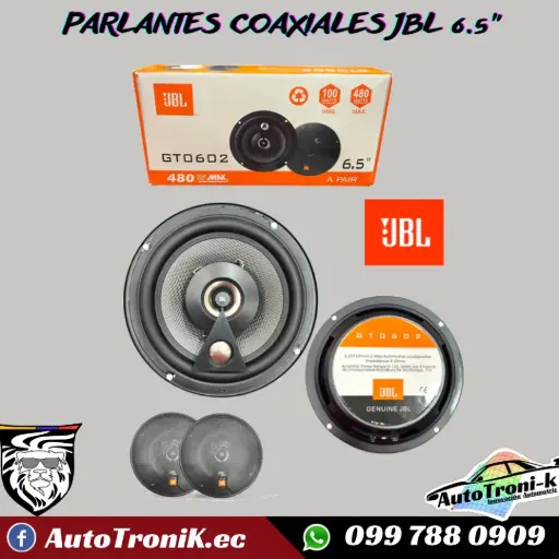 PARLANTES COAXIALES JBL 6.5"
