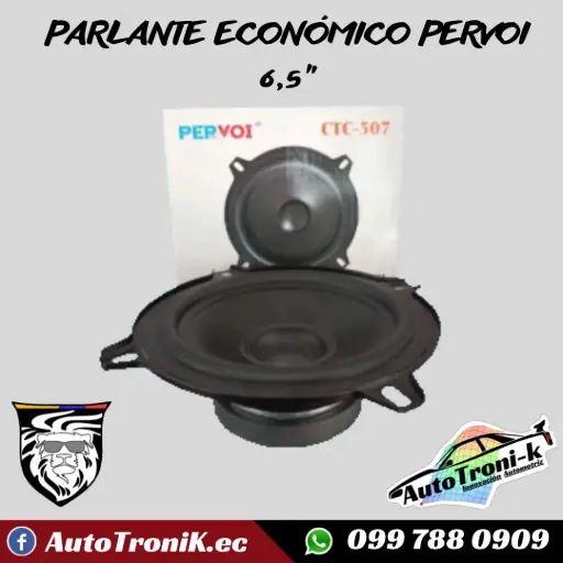 PARLANTE ECONÓMICO PERVOI 6,5"