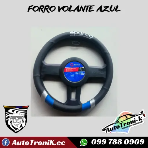 FORRO VOLANTE AZUL SPC111BL