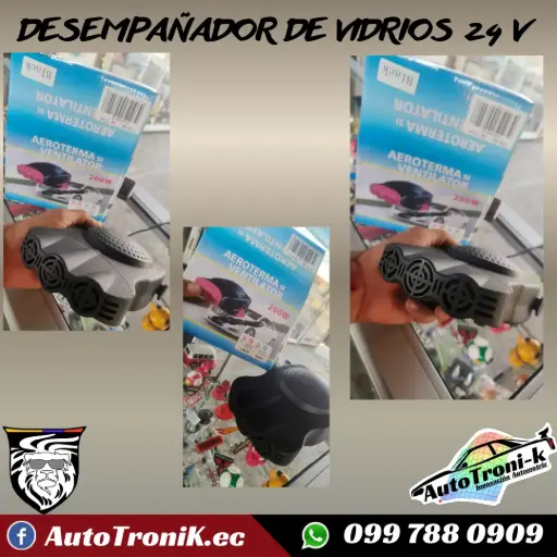 DESEMPAÑADOR DE VIDRIOS 24 V