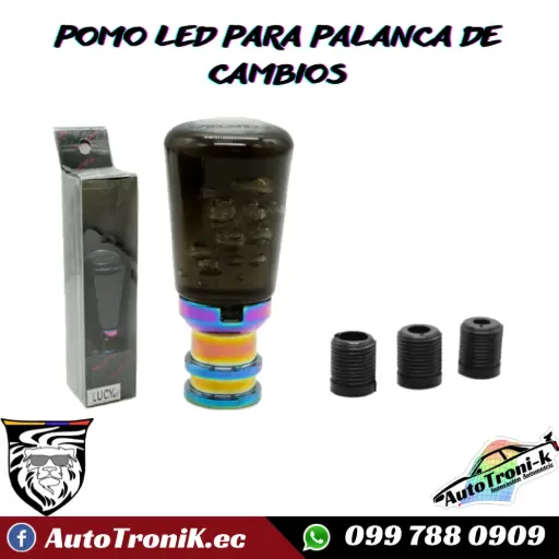 POMO LED PARA PALANCA DE CAMBIOS