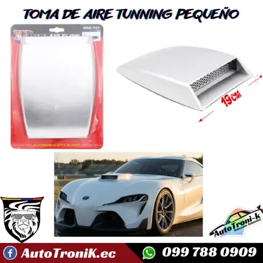 TOMA DE AIRE TUNNING PEQUEÑO