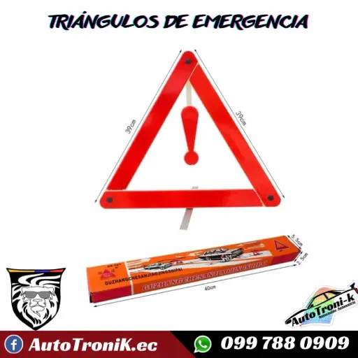 TRIÁNGULO DE EMERGENCIA