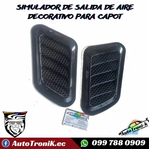 🔥SIMULADOR DE SALIDA DE AIRE PARA CAPOT