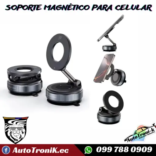 SOPORTE MAGNÉTICO PARA CELULAR