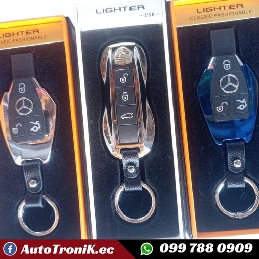 
🔥 Llavero Encendedor de cigarrillo de Lujo - Porsche - Mercedes 🌟