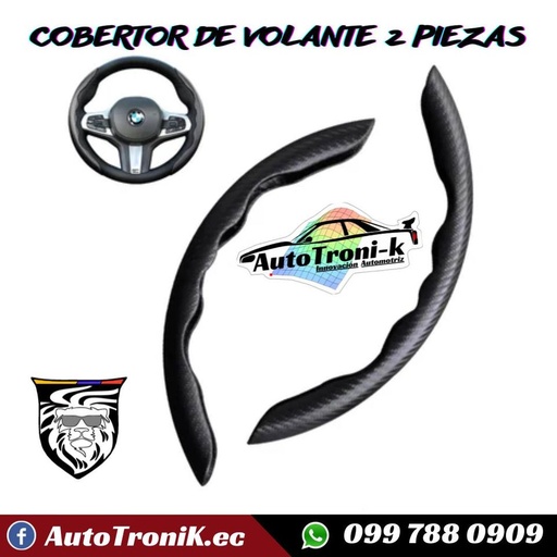 COBERTOR DE VOLANTE 2 PIEZAS