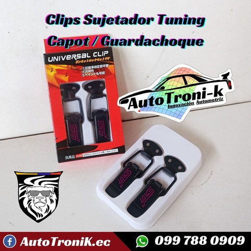 ⚡️ Clips Sujetador Capot / Guardachoque ⭐️