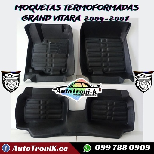 ✅ Moquetas Termoformadas GRAND VITARA 🌟