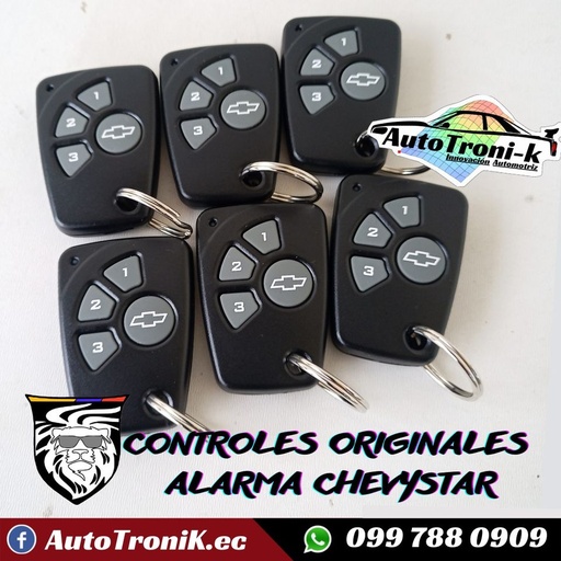 🌟 Controles Chevystar 💯