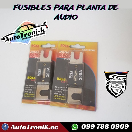🌟 Fusibles para Planta de Audio 💯