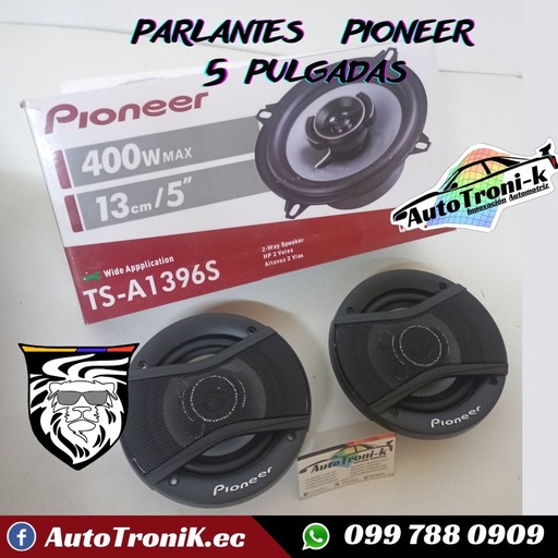 🌟Parlantes Pioneer de 5 pulgadas 💯