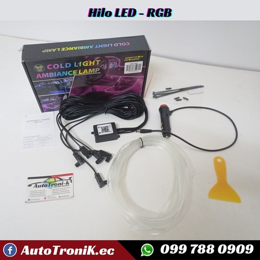 💯 Hilo Led - RGB - Control con aplicacion ✅