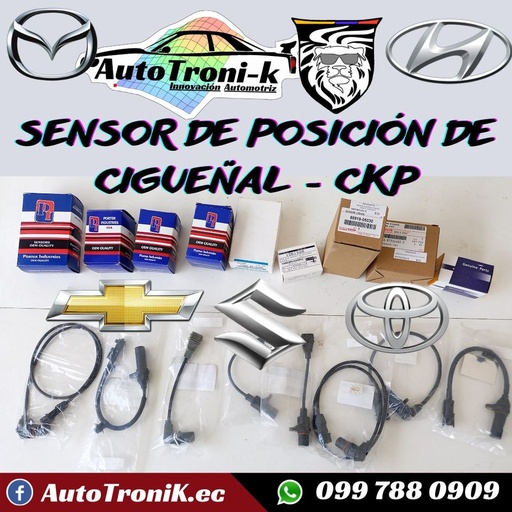 🔧 Sensor de posición de cigueñal - CKP 🧰