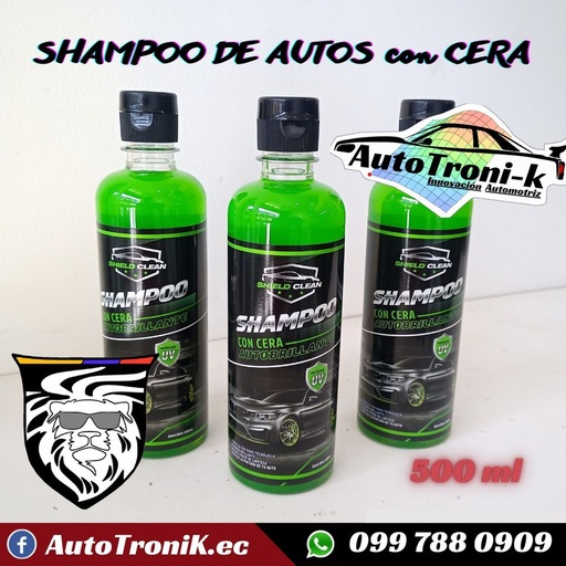 😁 Shampoo de Autos con Cera✨