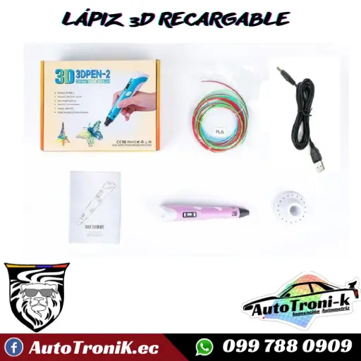 LÁPIZ RECARGABLE 3D