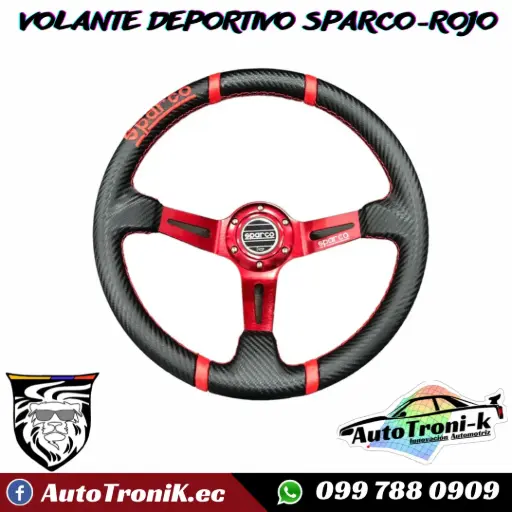 VOLANTES SPARCO ROJO