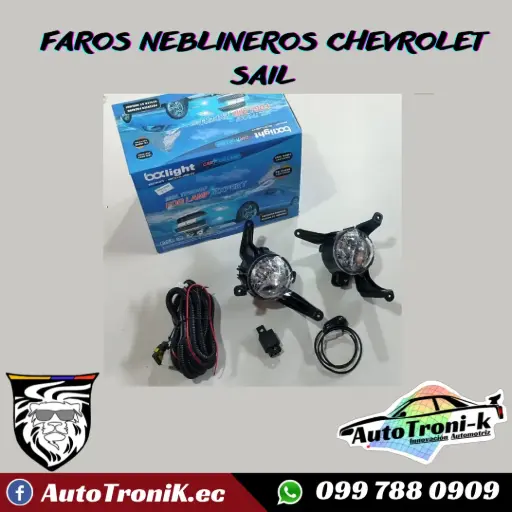 FAROS NEBLINEROS PARA EL CHEVROLET SAIL