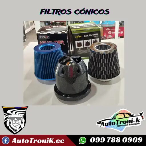 FILTROS CÓNICOS DEPORTIVOS