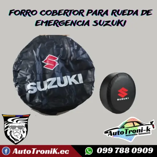 FORRO COBERTOR PARA LLANTA DE EMERGENCIA