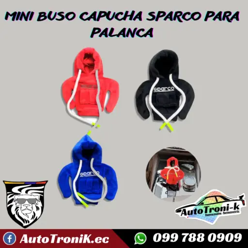 MINI BUSO CAPUCHA SPARCO PARA PALANCA DE CAMBIO
