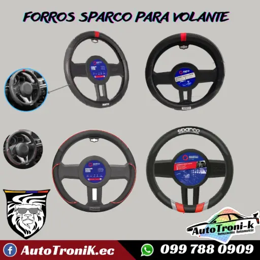 FORROS PARA VOLANTE SPARCO