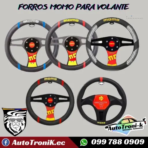 FORROS PARA VOLANTE MOMO