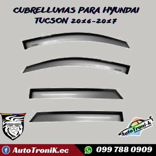 CUBRELLUVIAS HYUNDAI TUCSON 2016-2017