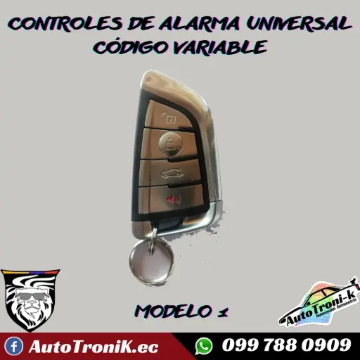 CONTROLES DE ALARMA UNIVERSAL CÓDIGO VARIABLE