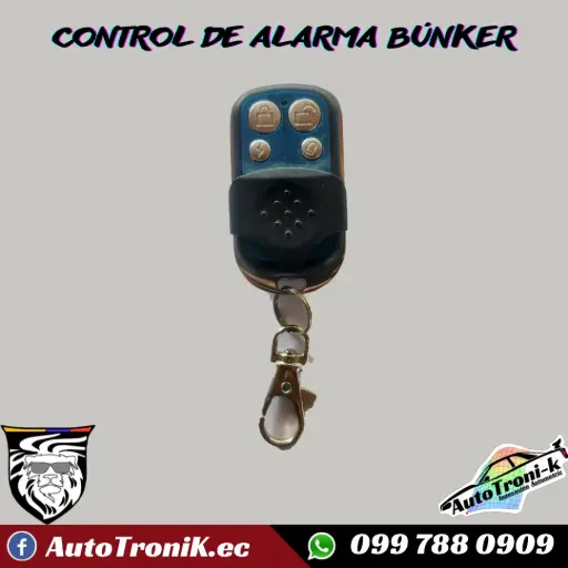 CONTROL DE ALARMA BÚNKER