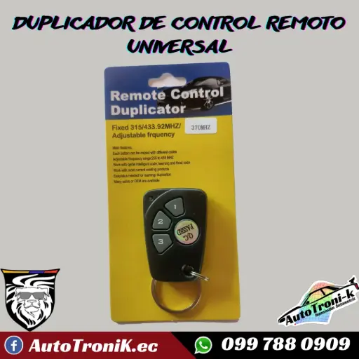 CONTROL DUPLICADOR DE CODIGO FIJO