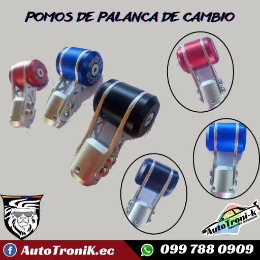 POMOS PARA LA PALANCA DE CAMBIOS